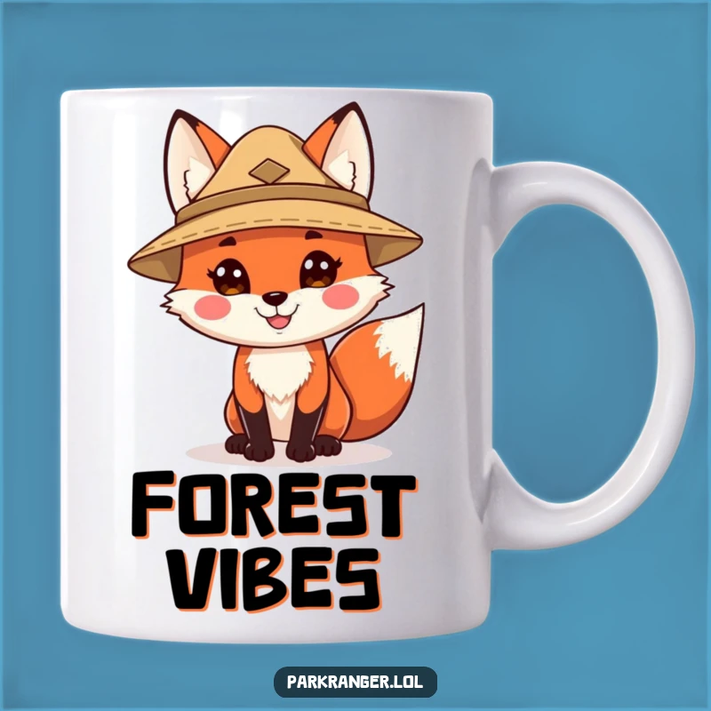 Funny Ranger Fox Mug: A Hilarious Gift for Nature Lovers!
