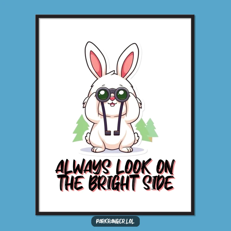 Free Printable Wall Art: Rabbit Explorer, Curious Gaze Downloadable Art