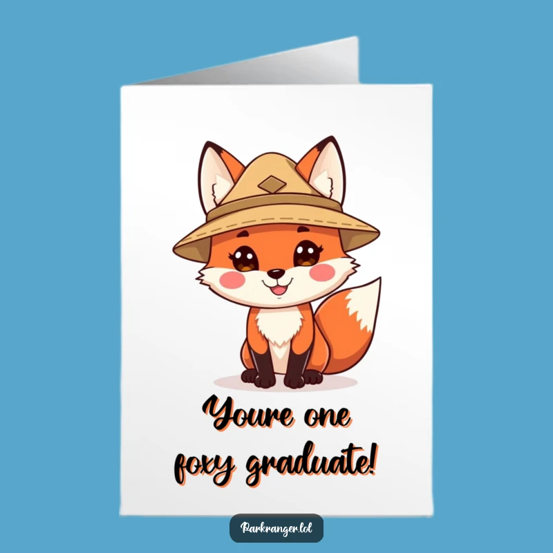 Free Printable Congrats Card: Ranger Fox salutes your Win - Downloadable!