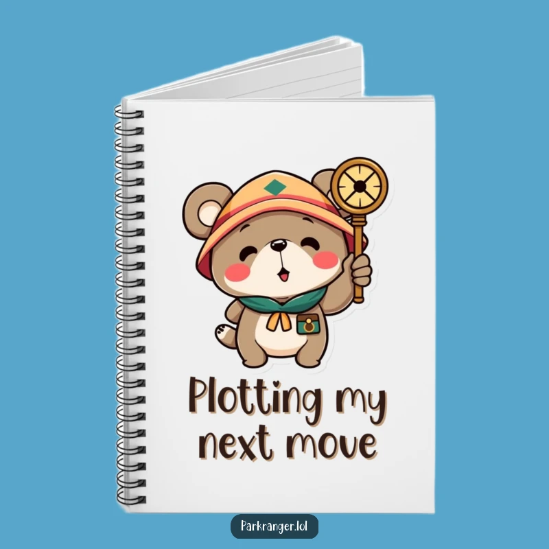 Funny Scout Bear Notebook: Jot Down Adventures with This Hilarious Journal!